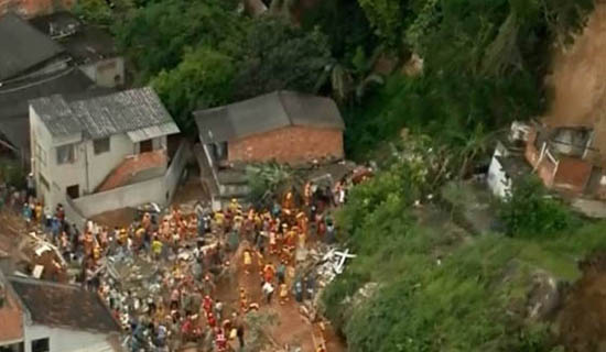Sobe Para Quatorze O Número De Mortos Após Deslizamento De Terra Em Niterói Vale Mais Notícias 